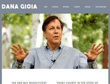 Tablet Screenshot of danagioia.com