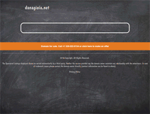 Tablet Screenshot of danagioia.net